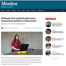 Mulheres tm se destacado como consultoras jurdicas e financeiras